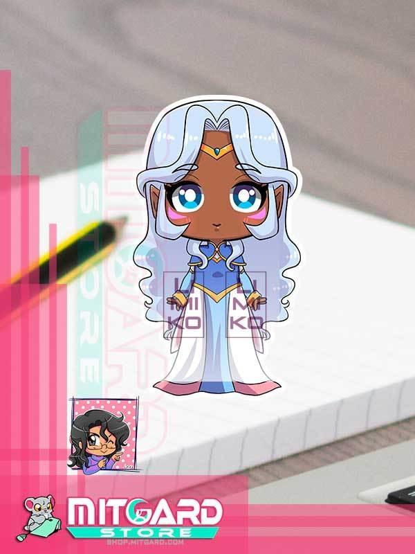 VOLTRON Allura Sticker vinil adhesive anime by Limiko’s Art - 1